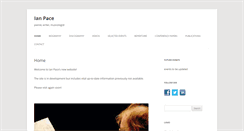 Desktop Screenshot of ianpace.com
